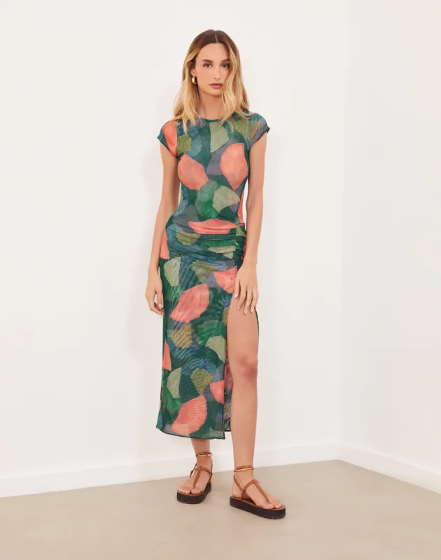 Suzi Midi Dress (exchange only) - Waterlily sold by Vix