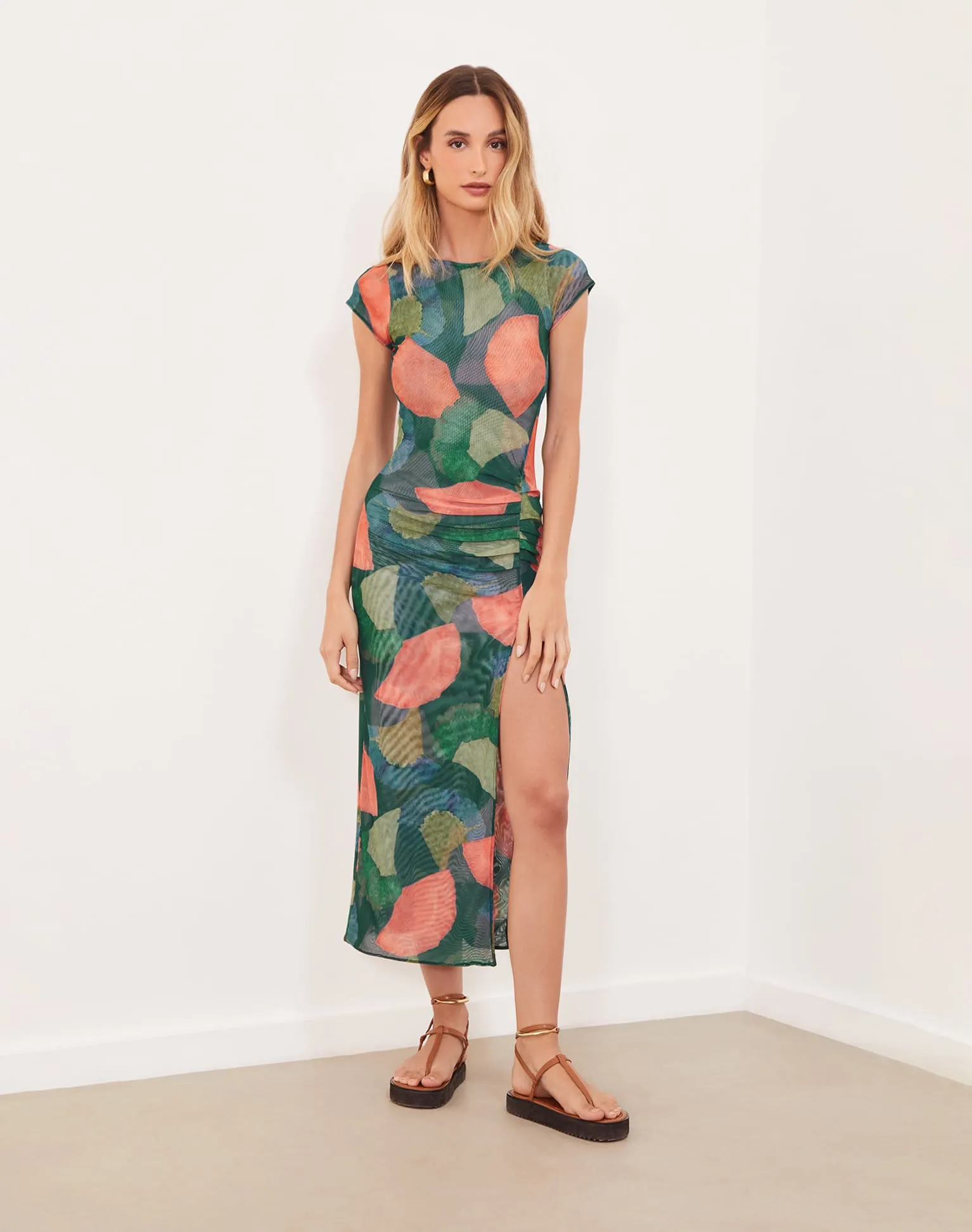 Suzi Midi Dress (exchange only) - Waterlily sold by Vix