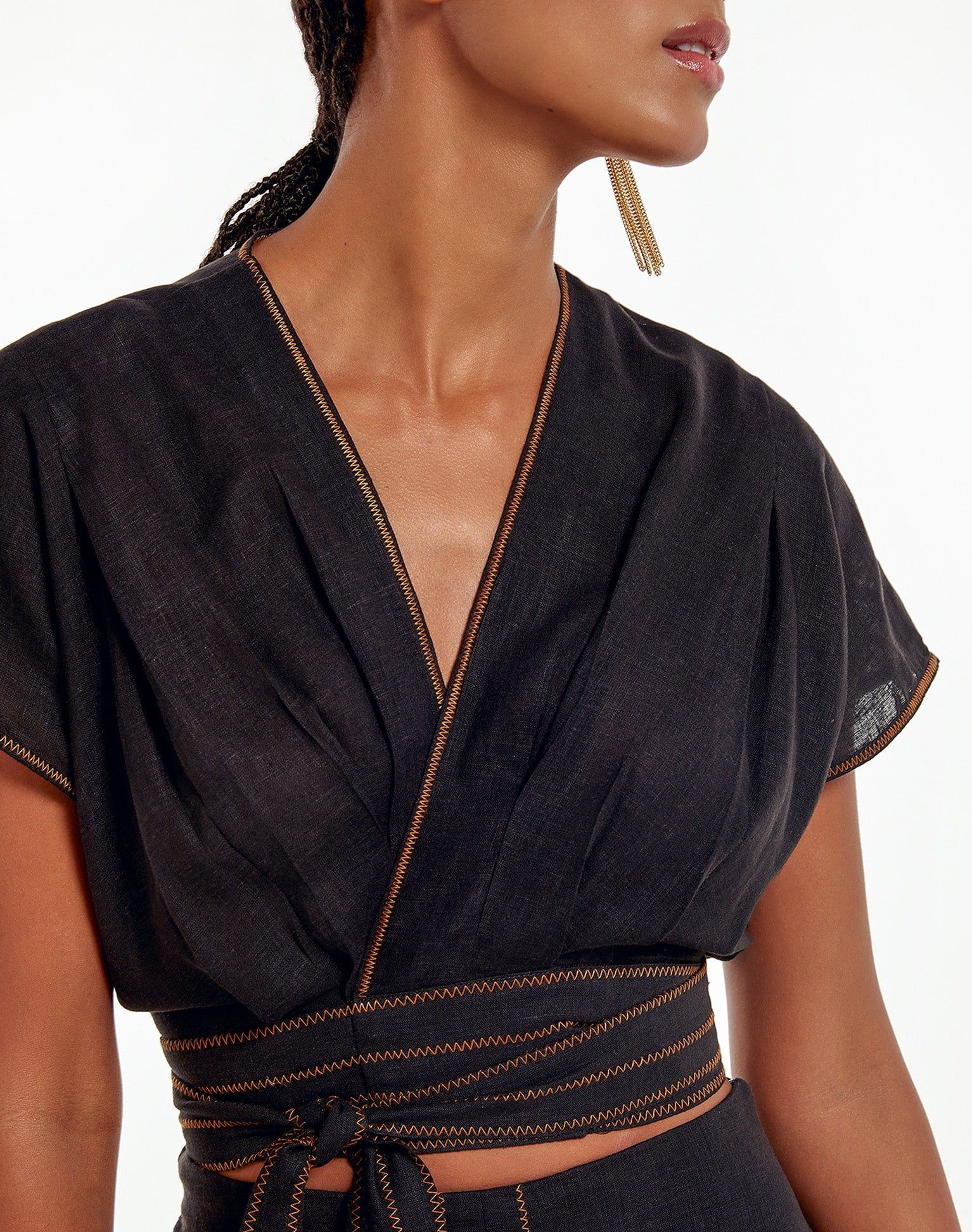 Vera Blouse - Black sold by Vix product image thumbnail 4