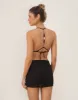 Dani Short Sarong - Black sold by Vix
