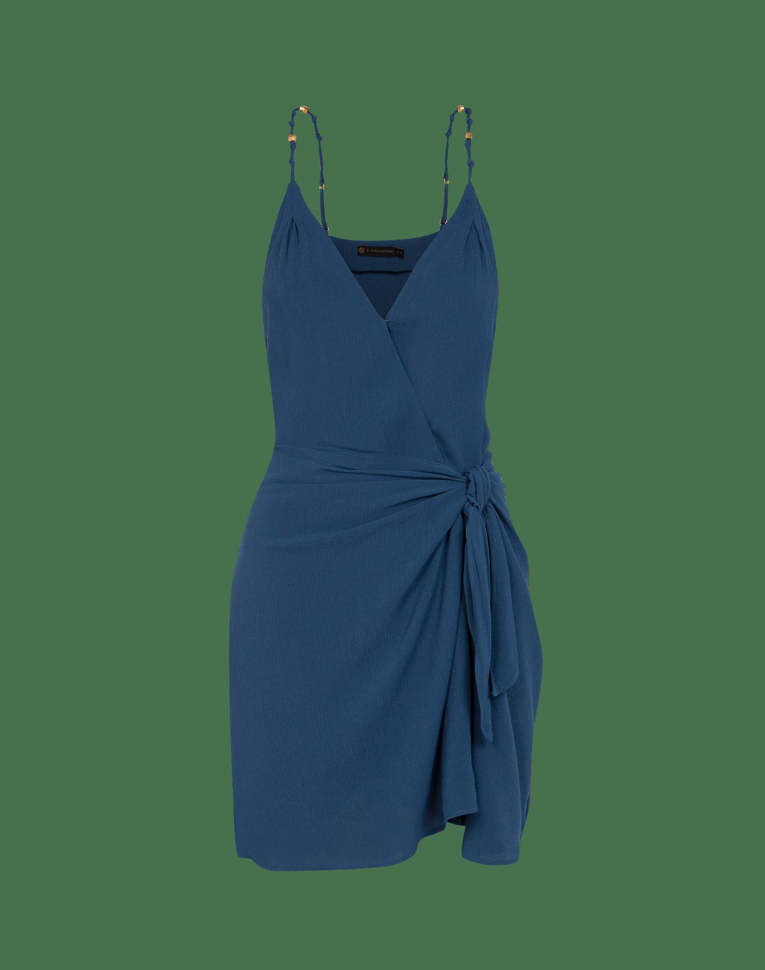 Gisa Short Dress - Blue Grey sold by Vix product image thumbnail 5