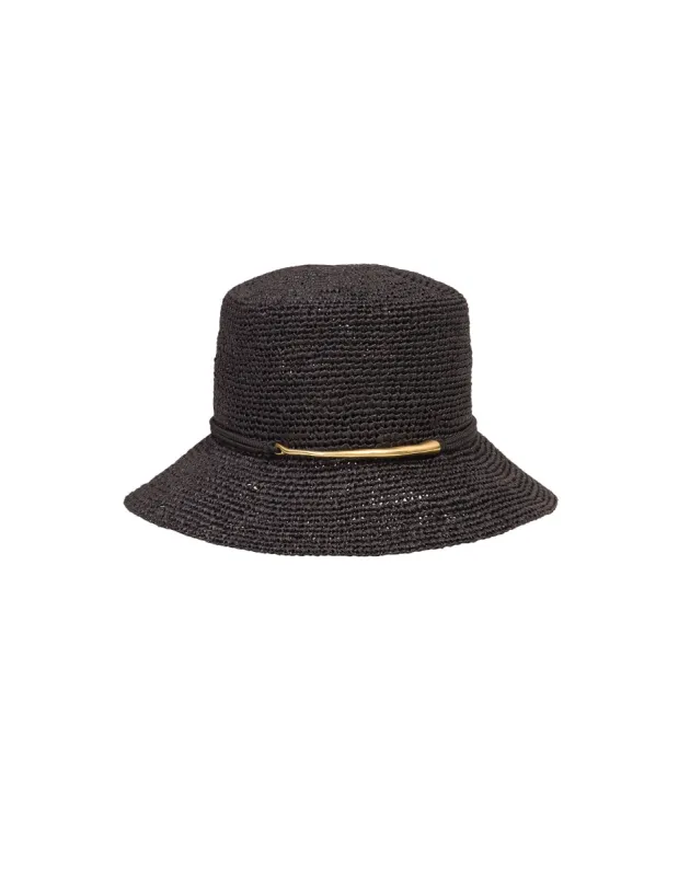 Bucket Hat - Black sold by Vix