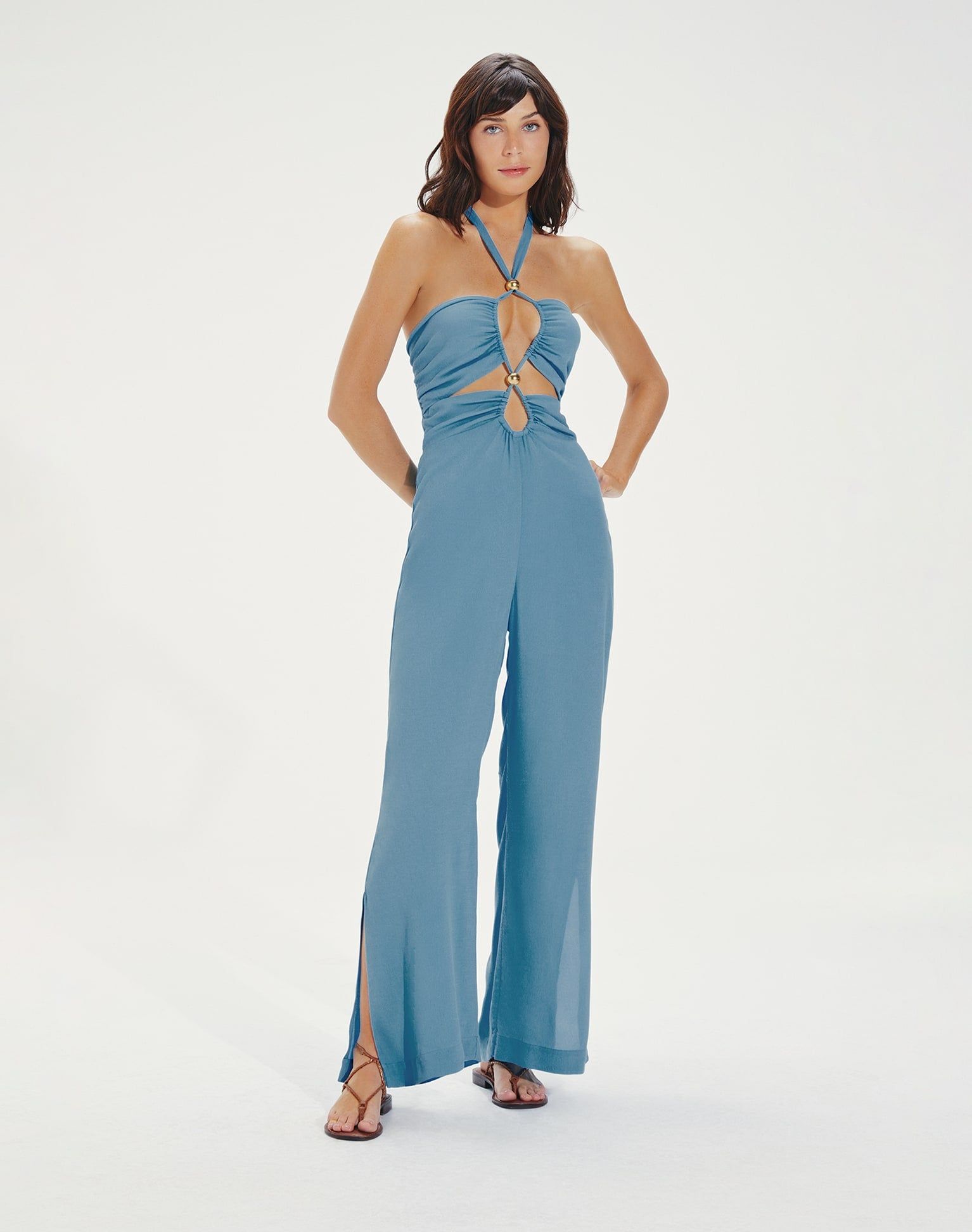 Luana Detail Jumpsuit (exchange only) - Zen sold by Vix product image thumbnail 5