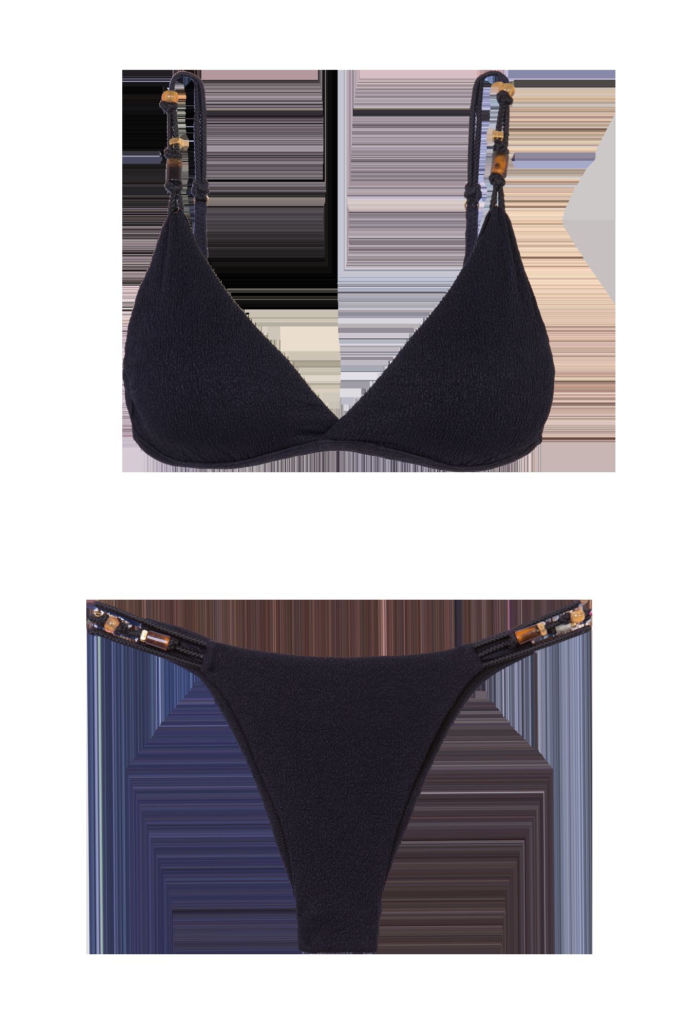 Firenze Kira Flora Top - Black sold by Vix product image thumbnail 7