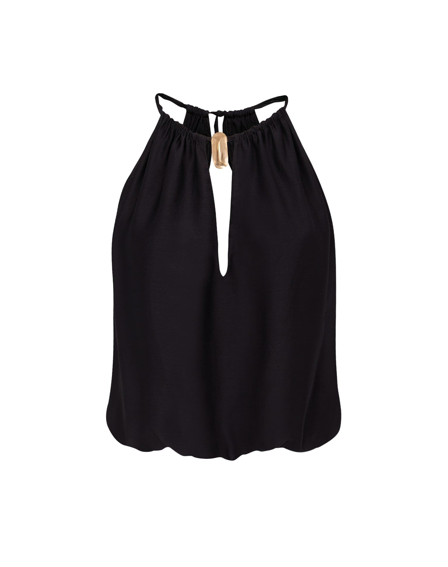 Celine Detail Blouse (exchange only) - Black sold by Vix product image thumbnail 5