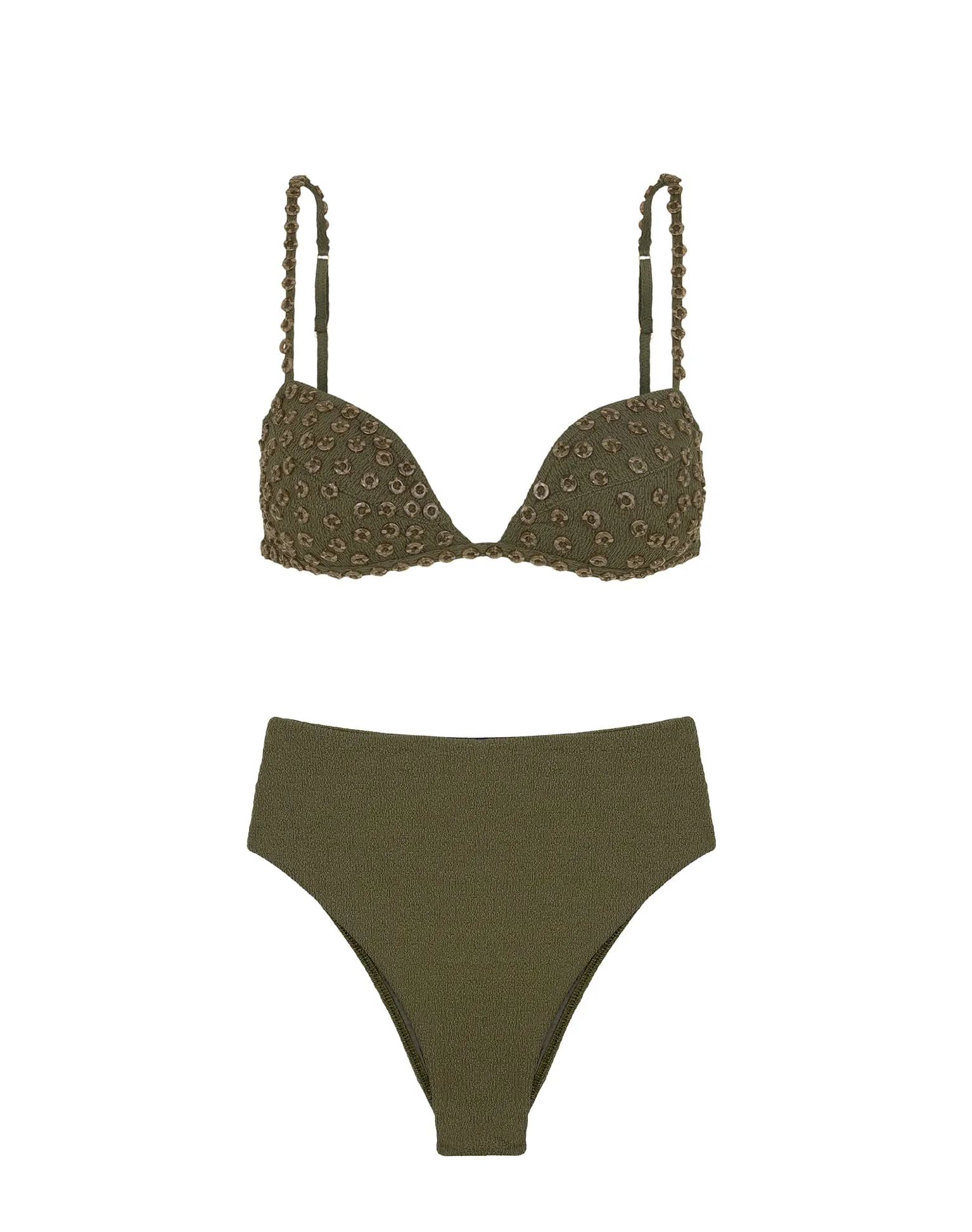 Firenze Gigi Hot Pant Bottom (Exchange Only) - Evergreen sold by Vix product image thumbnail 4