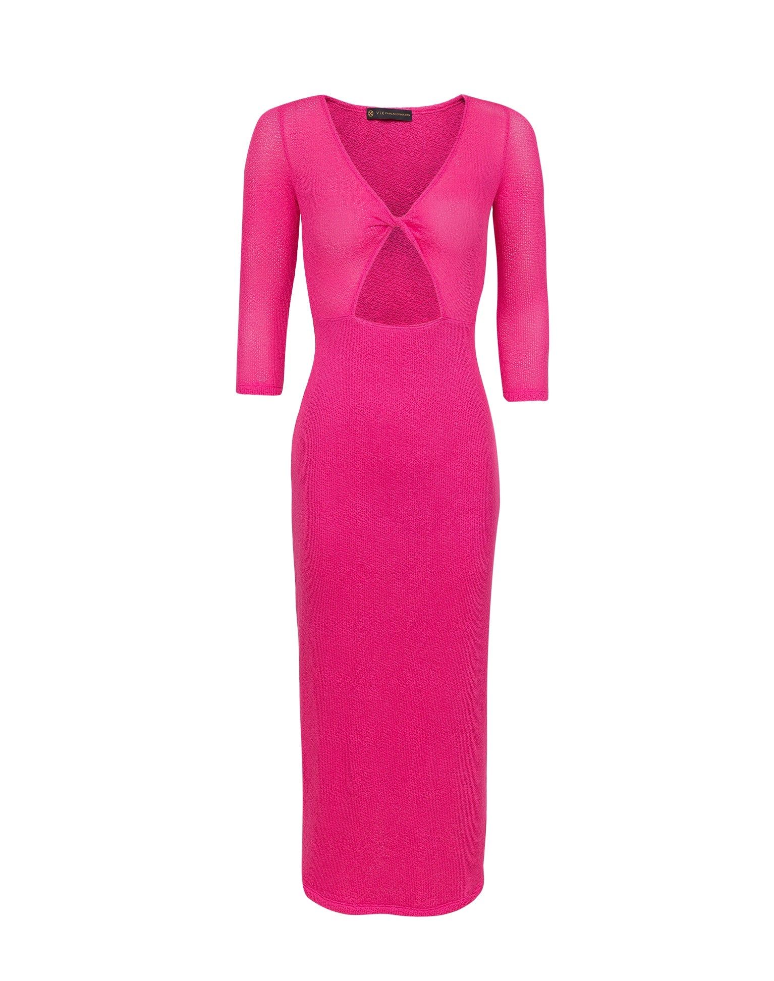 Anna Midi Cover Up (exchange only) - Pink sold by Vix product image thumbnail 5