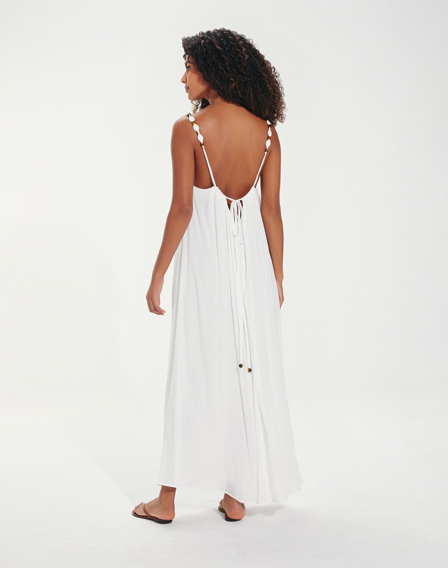 Lilly Detail Long Cover Up - Off White sold by Vix product image thumbnail 2