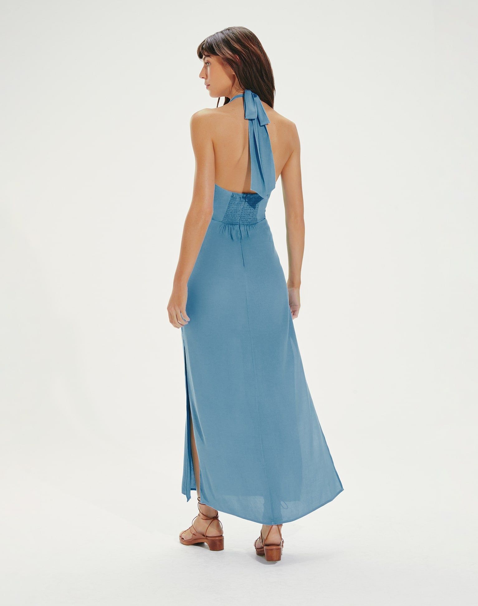 Lidia Detail Midi Dress (exchange only) - Zen sold by Vix product image thumbnail 3
