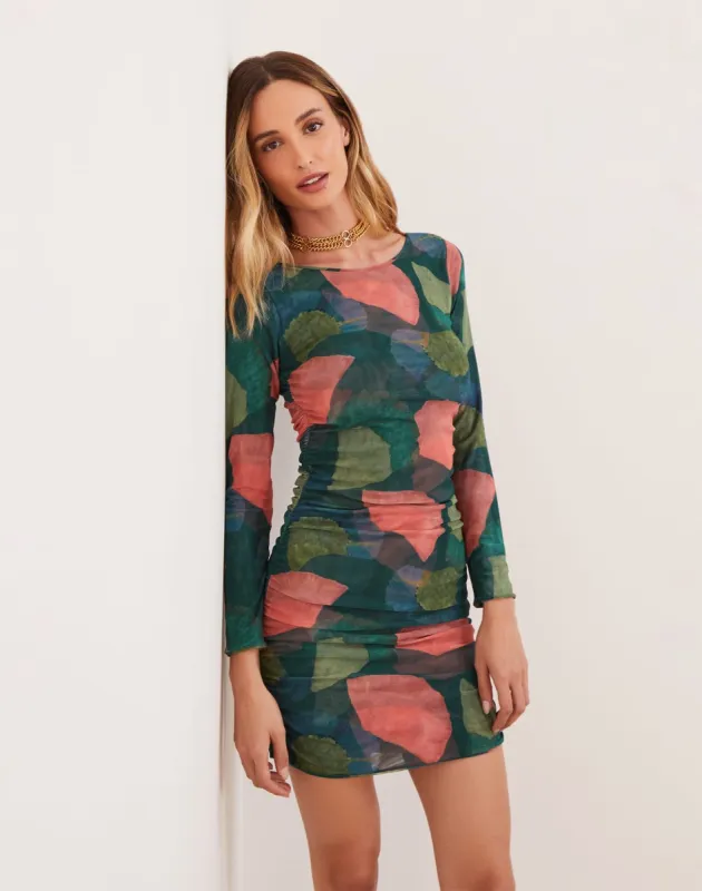 Becca Short Dress - Waterlily sold by Vix