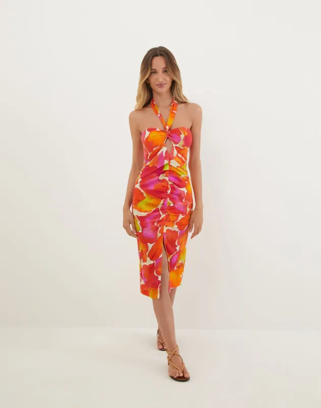 Naori Midi Dress - Gal sold by Vix