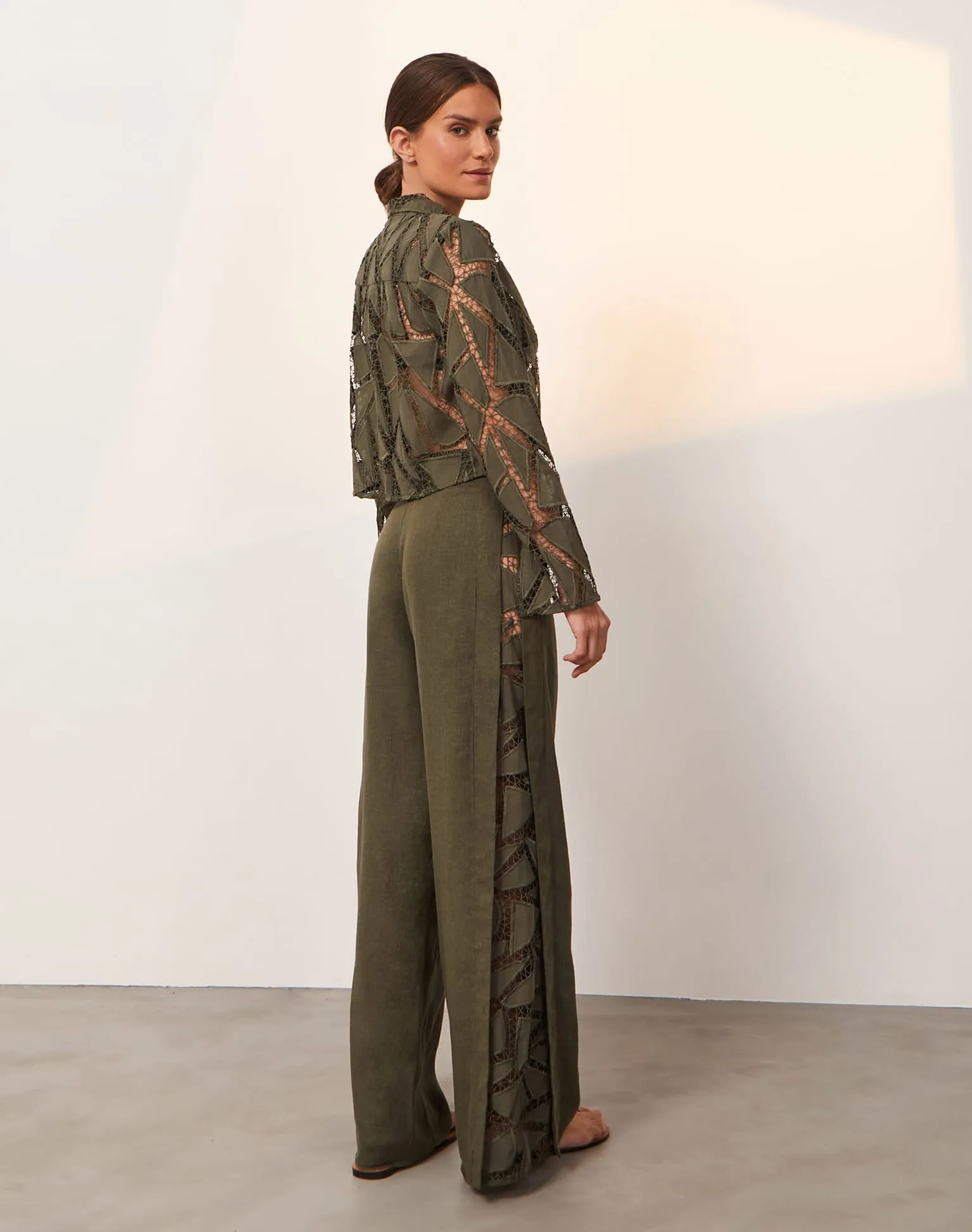 Bree Pants - Evergreen sold by Vix product image thumbnail 4