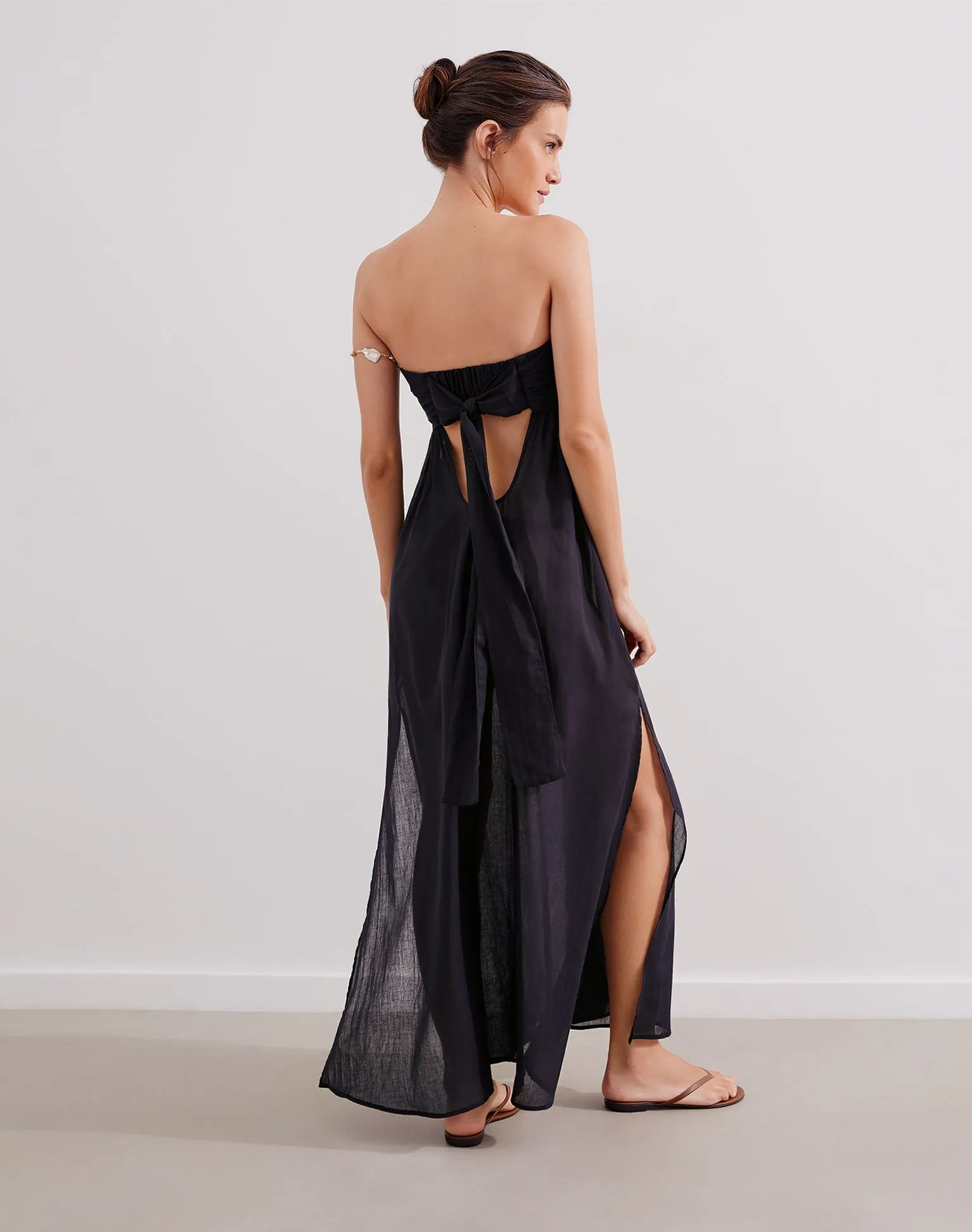 Davina Long Cover Up - Black sold by Vix product image thumbnail 2