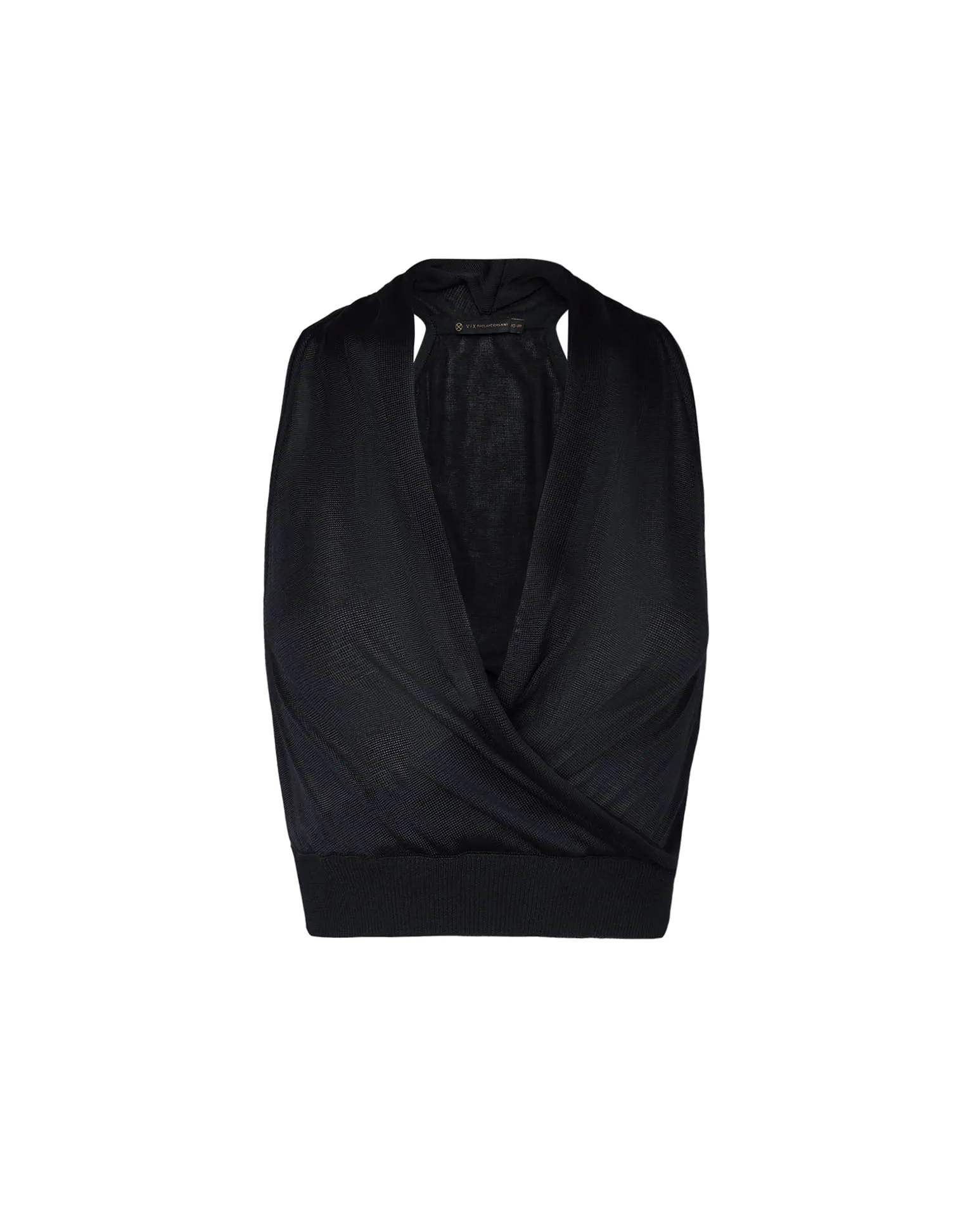 Knit Wrap Top - Black sold by Vix product image thumbnail 5