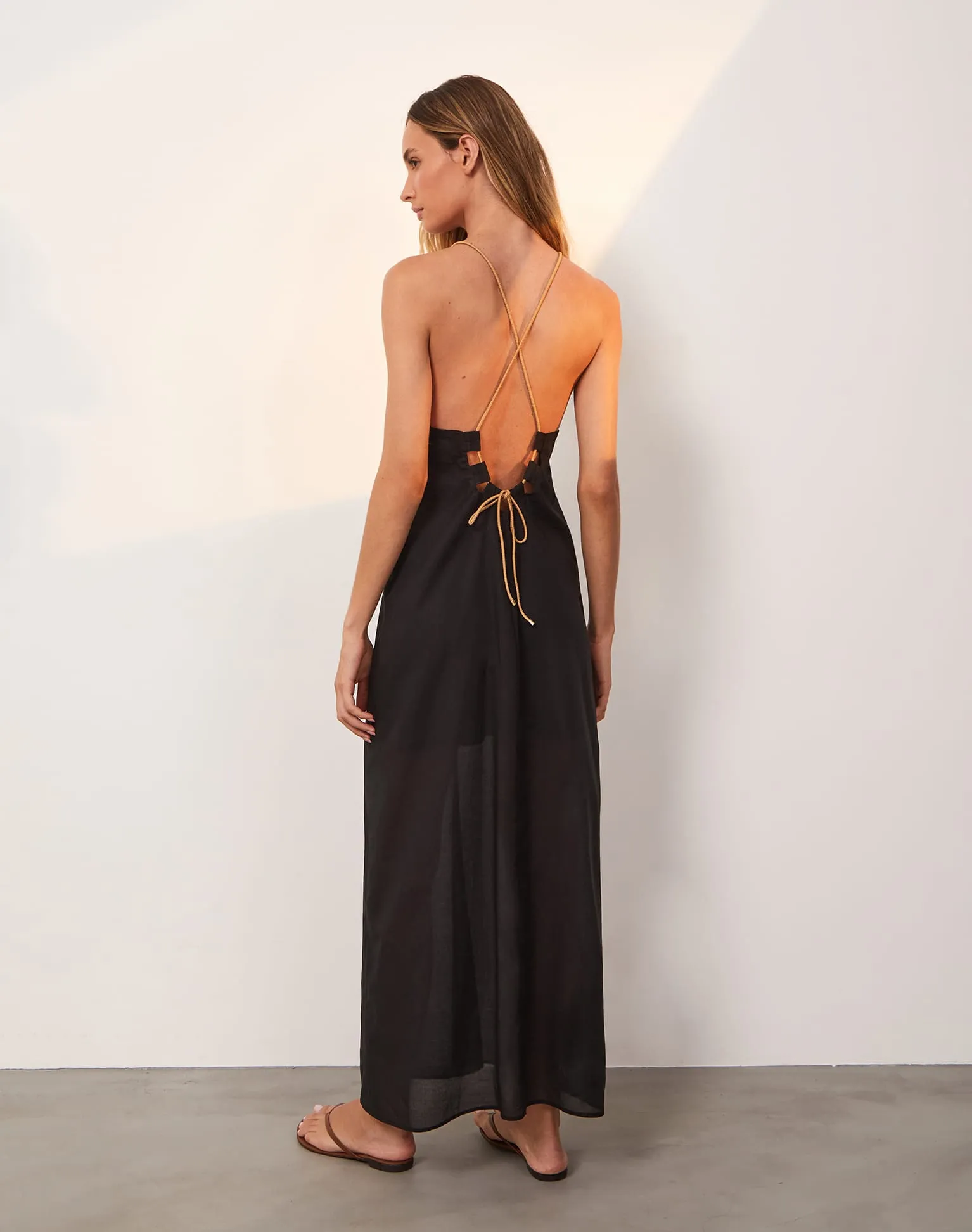 Zima Long Cover Up - Black sold by Vix product image thumbnail 2