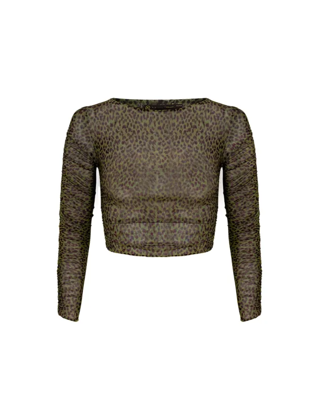 Mira Long Sleeve Top - Rosewood made by Vix