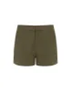 Giu Tailored Shorts - Evergreen sold by Vix