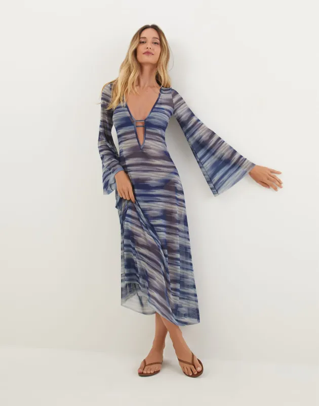 Lidi Long Cover Up Tunic - Moonlight sold by Vix