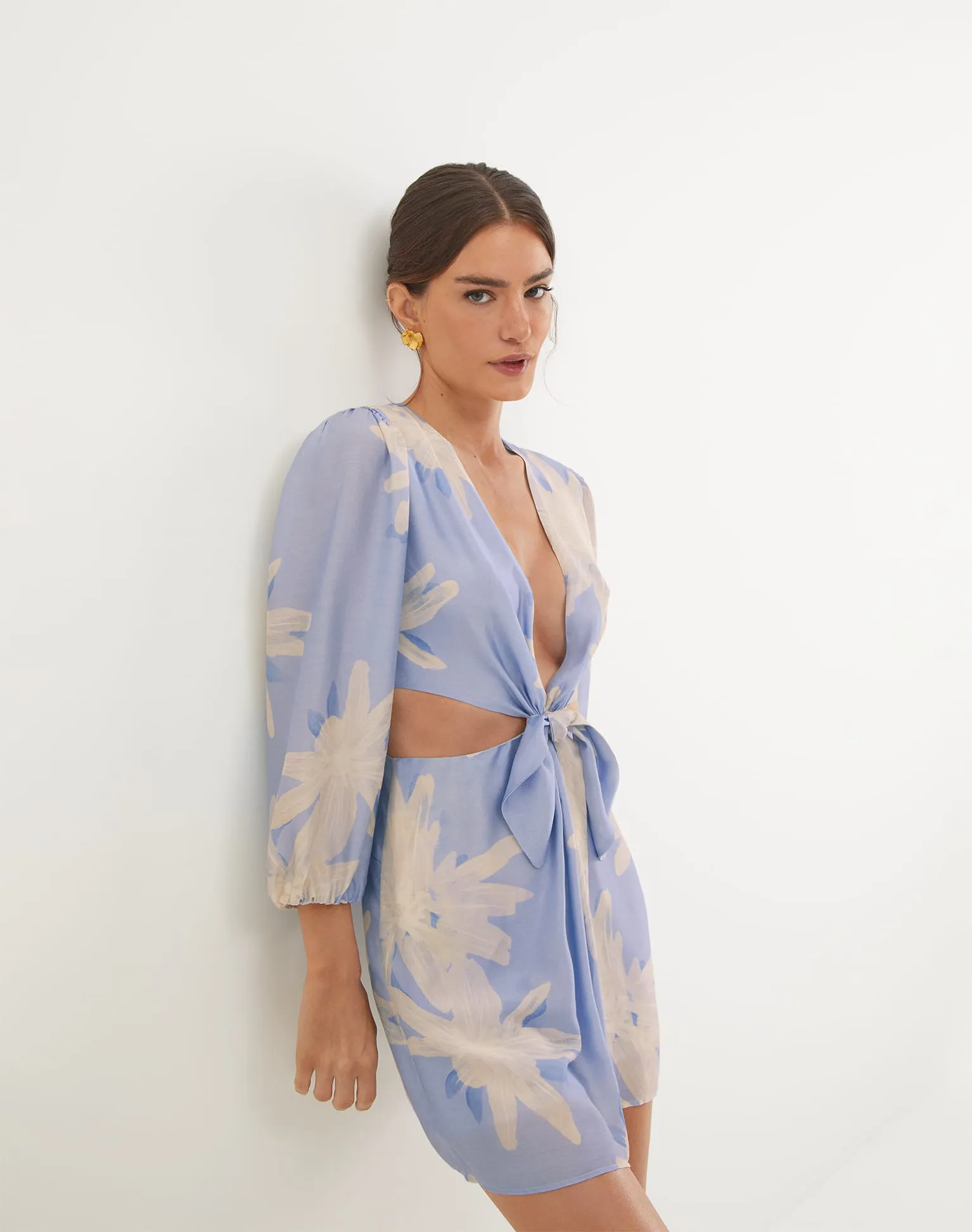 Nadi Short Dress (Exchange only) - Maliblue sold by Vix