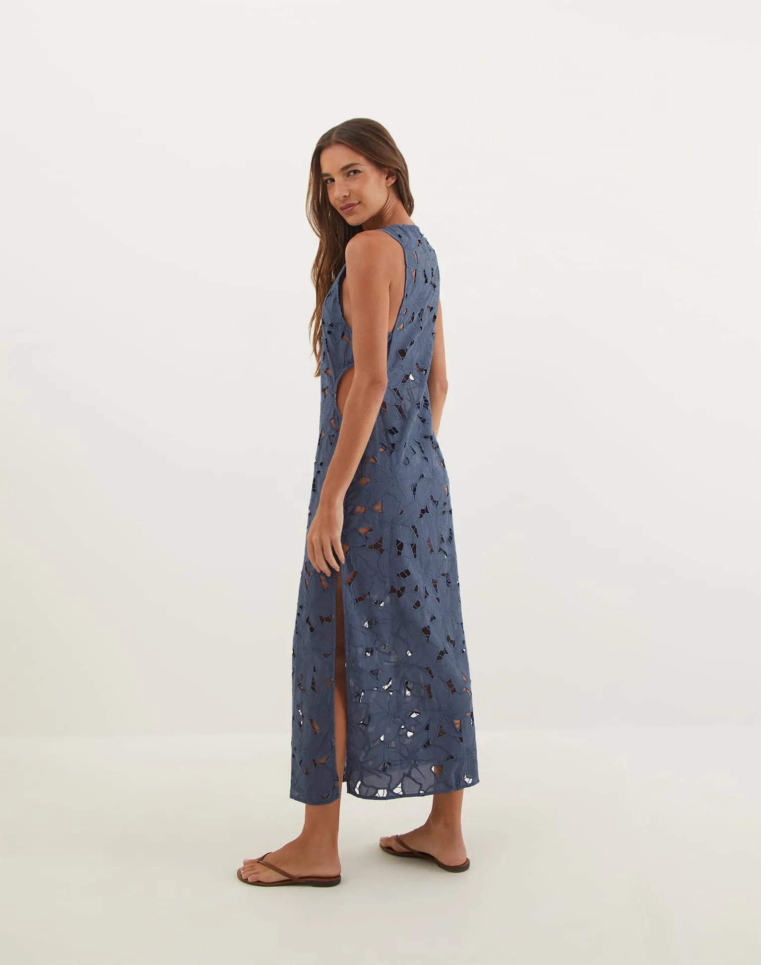 Sofia Long Cover Up Dress - Bayside sold by Vix product image thumbnail 3