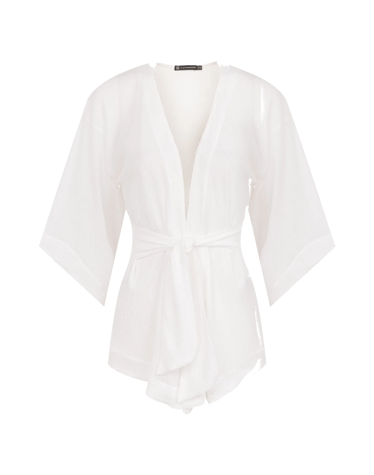 Yanka Short Kimono Cover Up - Off White sold by Vix product image thumbnail 5