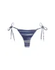 Lurex Tie Side Bottom - Moonlight sold by Vix