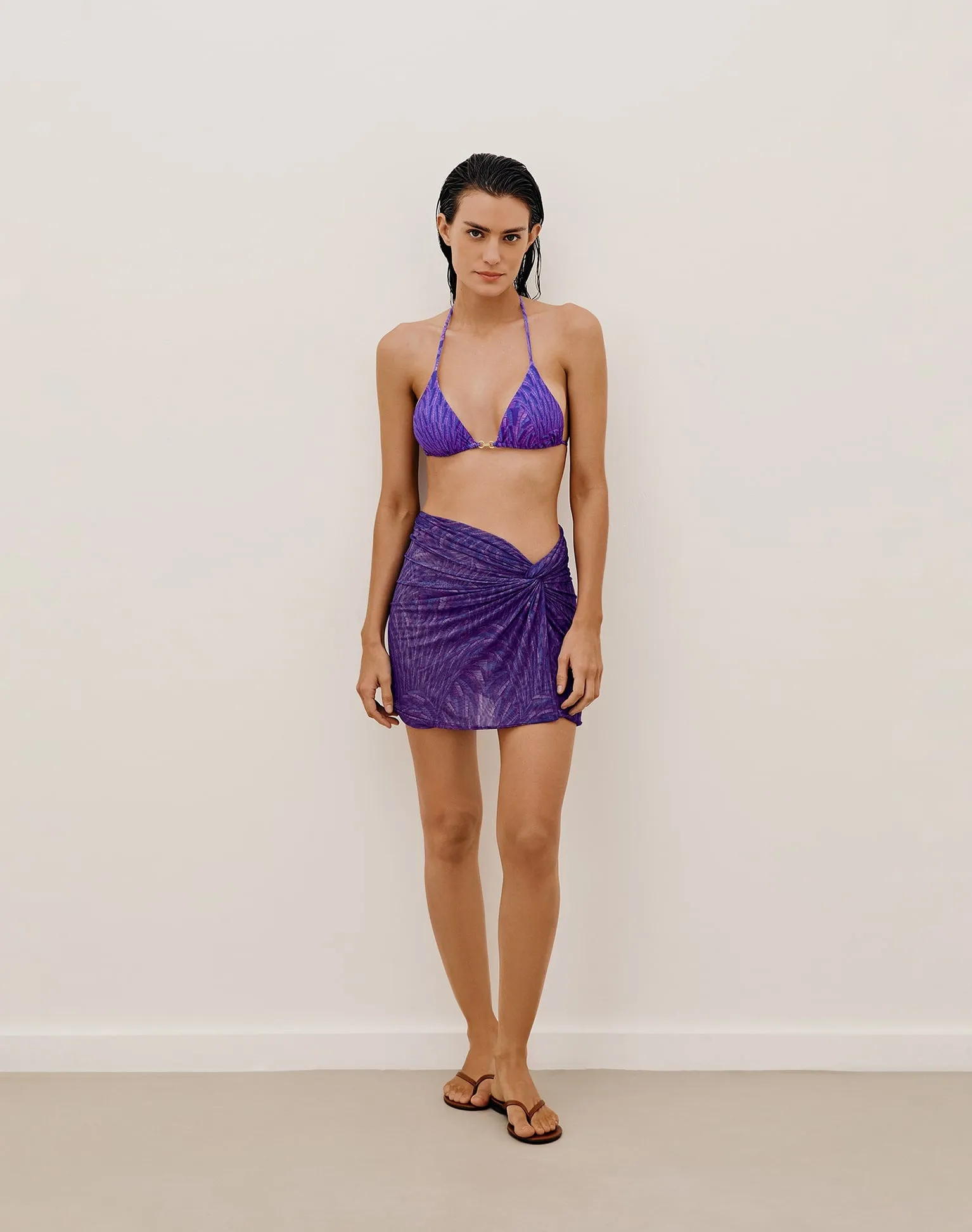 Karen Mini Pareo Skirt (exchange only) - Leslie sold by Vix