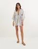 Perola Short Cover Up - Serpentine sold by Vix