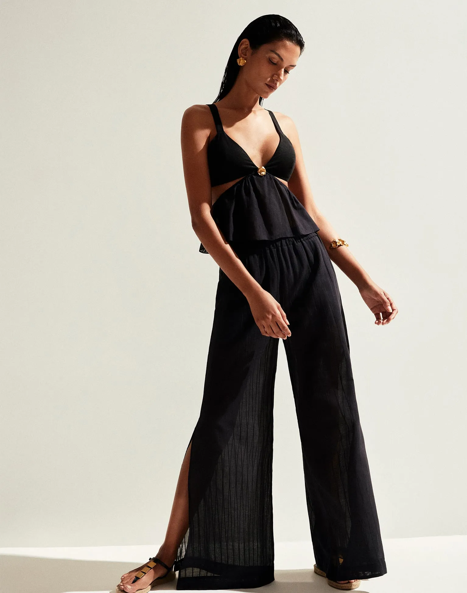 Alice Halter Top - Black sold by Vix product image thumbnail 3