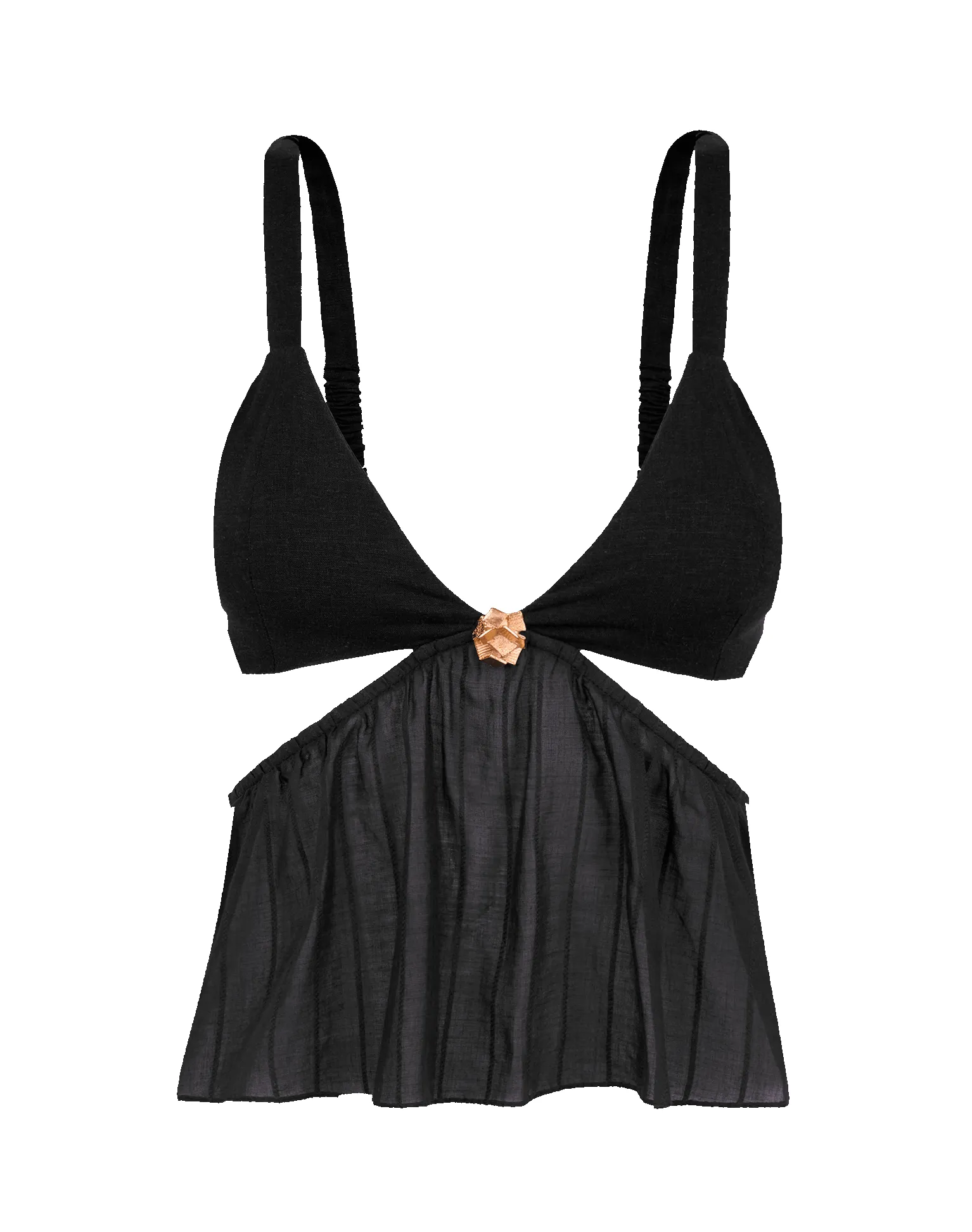Alice Halter Top - Black sold by Vix