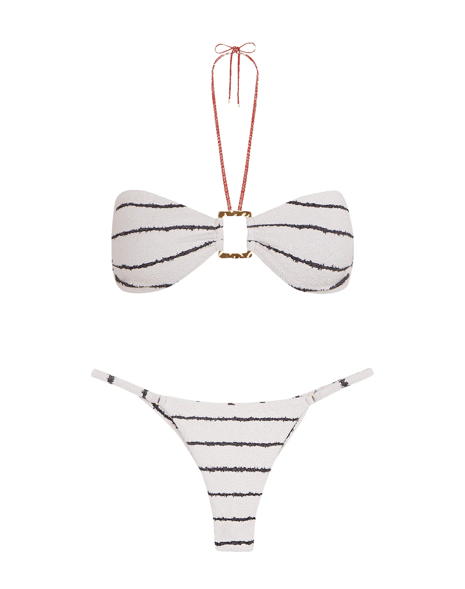 Firenze Debbie Bandeau Top - Serpentine sold by Vix product image thumbnail 5