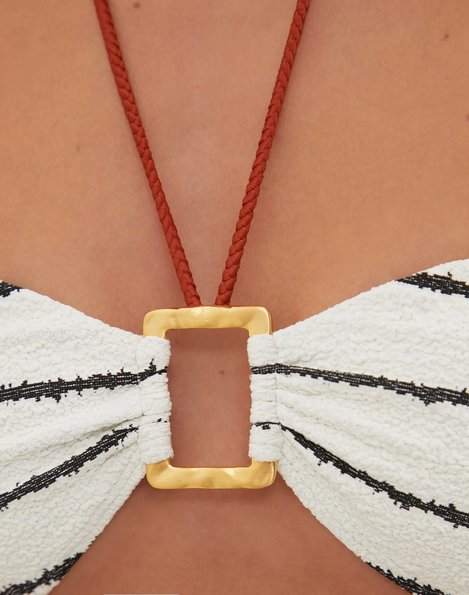 Firenze Debbie Bandeau Top - Serpentine sold by Vix product image thumbnail 3