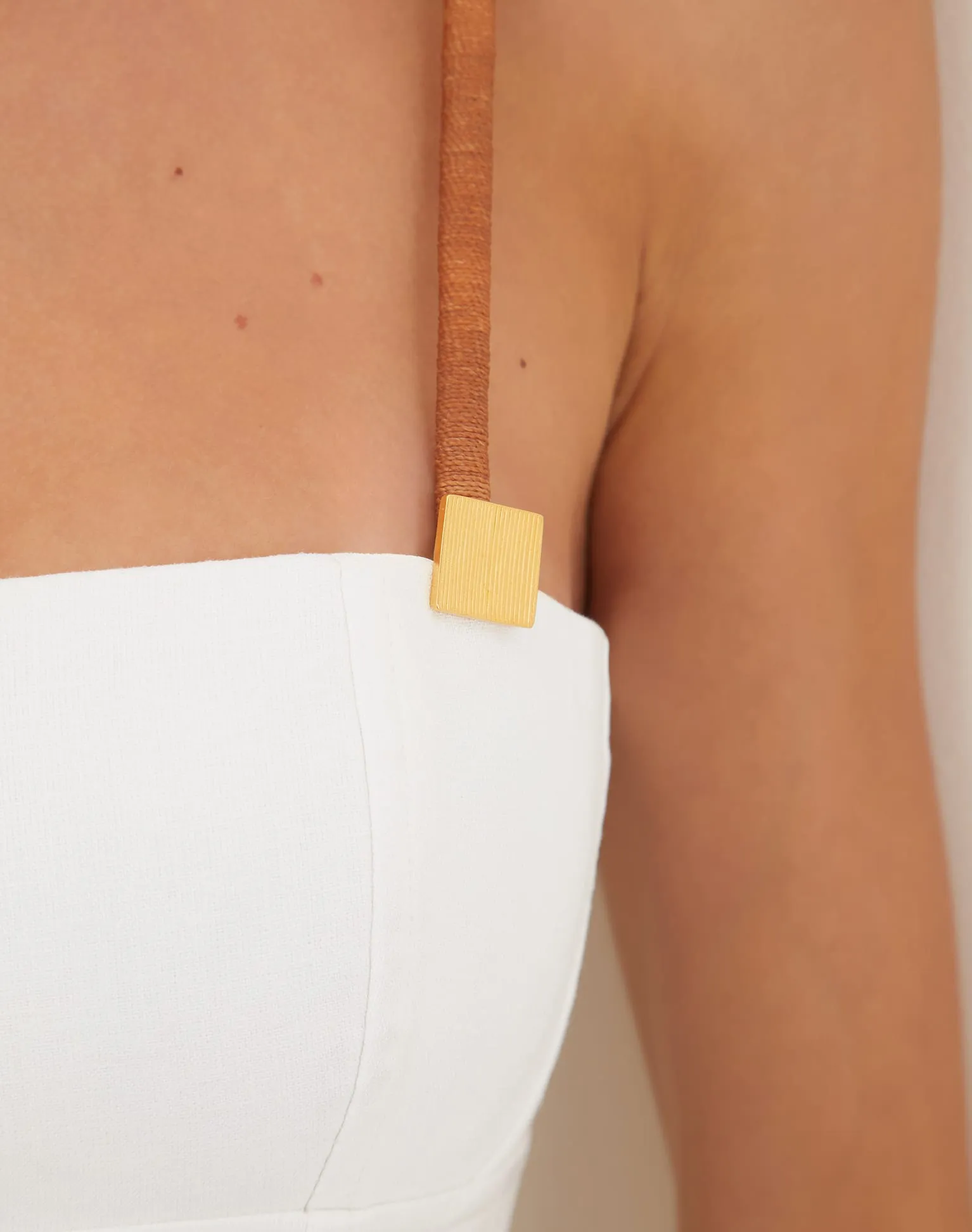 Aika Cropped Top - Off White sold by Vix product image thumbnail 5