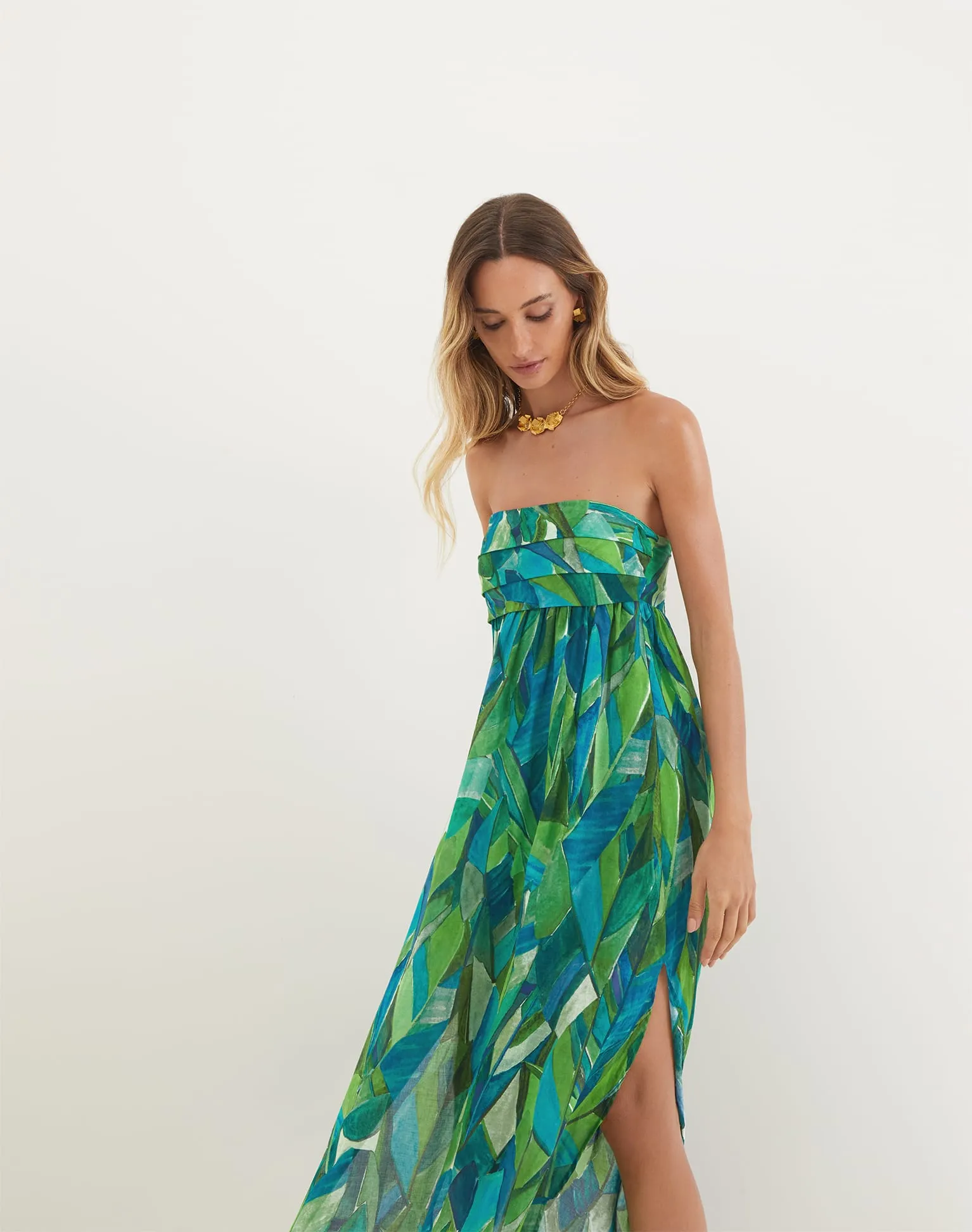 Davina Maxi Dress - Tropics sold by Vix product image thumbnail 5