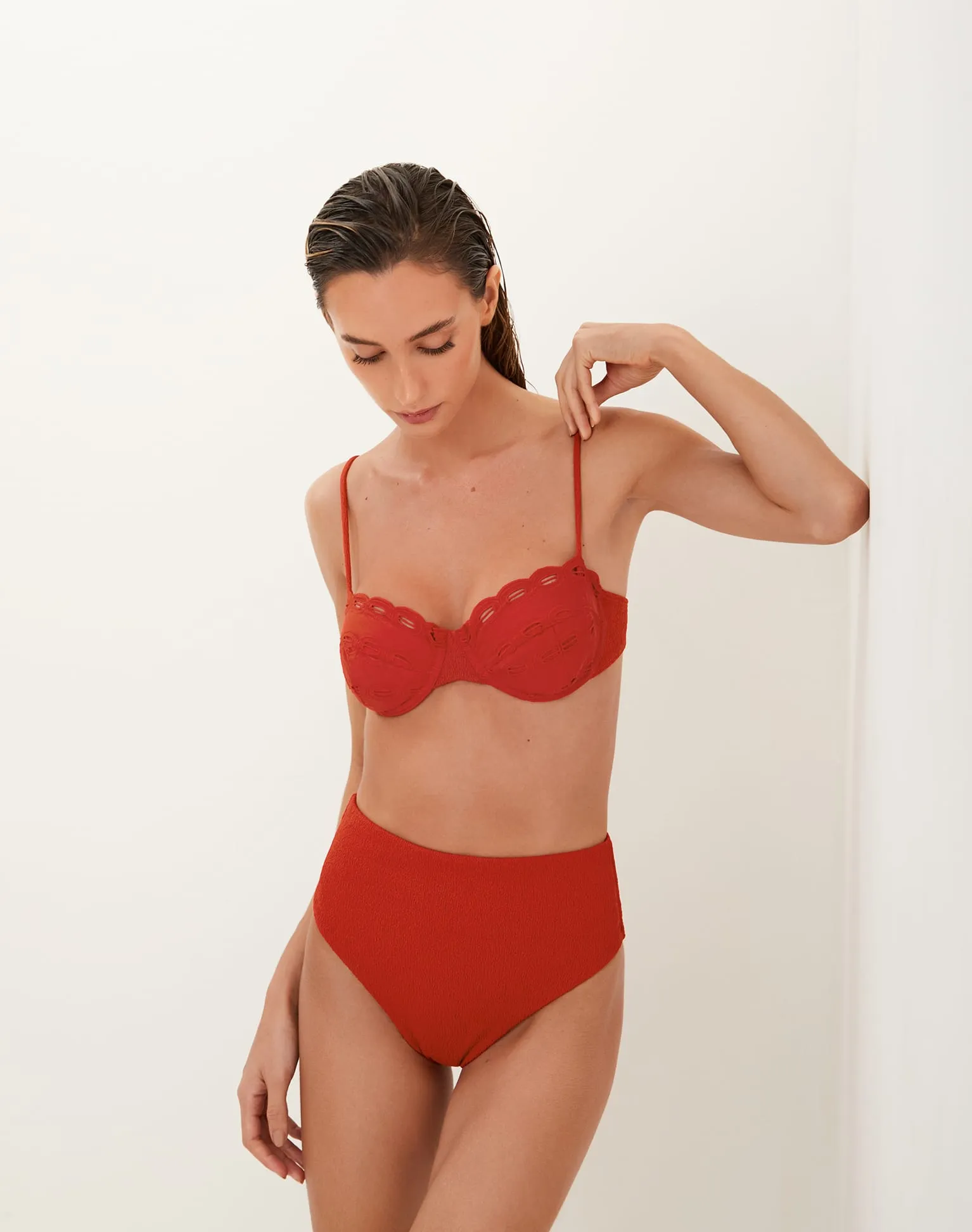 Firenze Bela Hot Pant Bottom - Ruby sold by Vix product image thumbnail 2