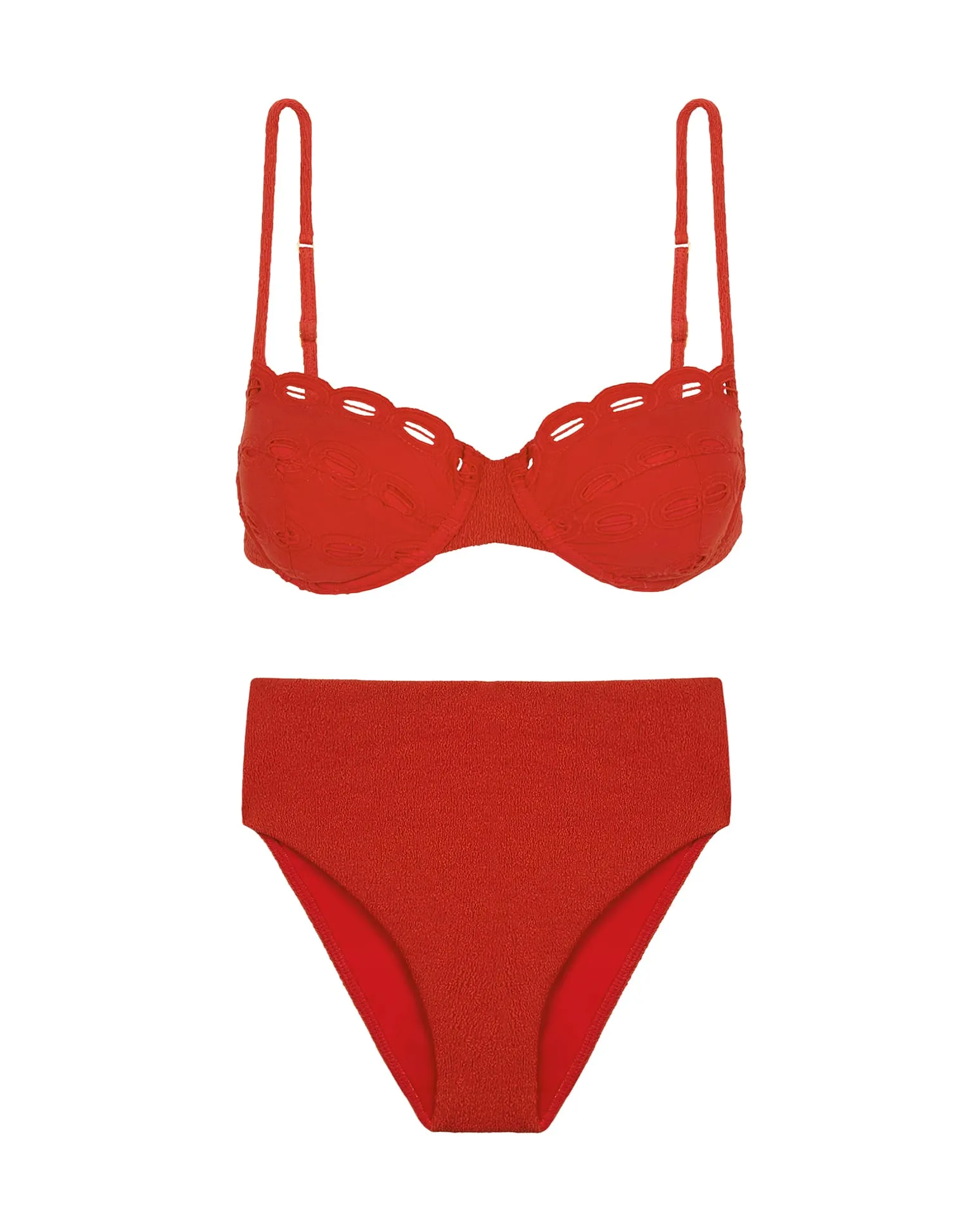 Firenze Bela Hot Pant Bottom - Ruby sold by Vix product image thumbnail 5