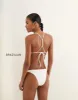 Firenze Kori T Back Tri Top - Off White sold by Vix