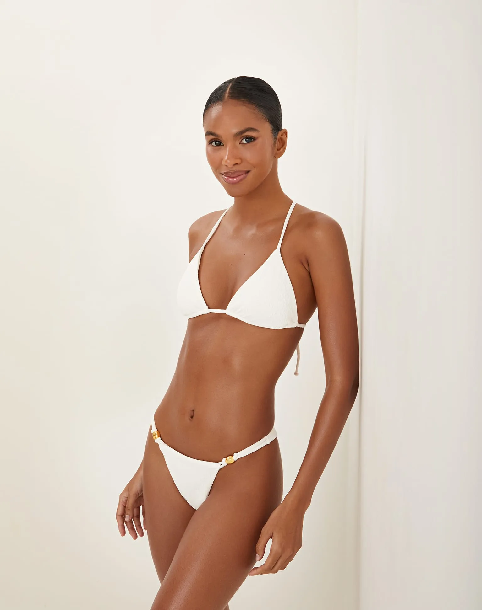 Firenze Kori T Back Tri Top - Off White sold by Vix product image thumbnail 2