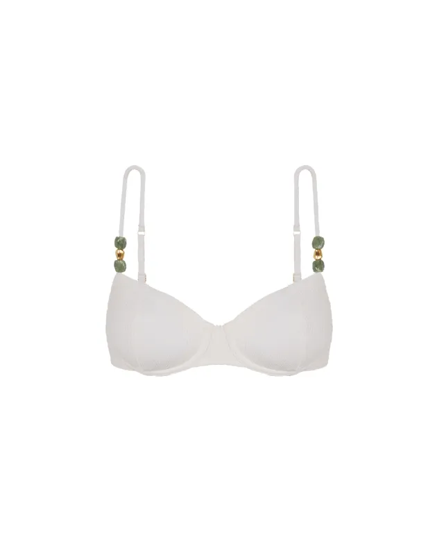 Firenze Kiana Mel Top - Off White sold by Vix