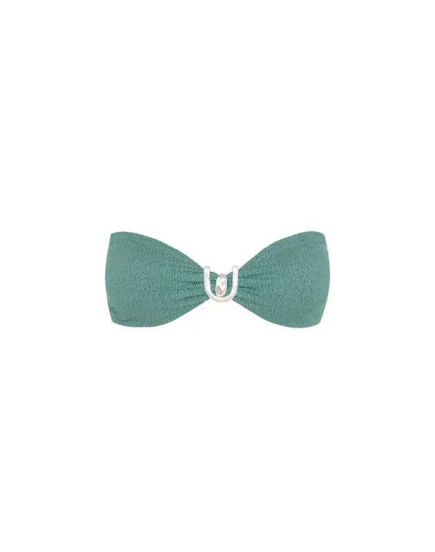 Firenze Kori Bandeau Top - Seaglass sold by Vix