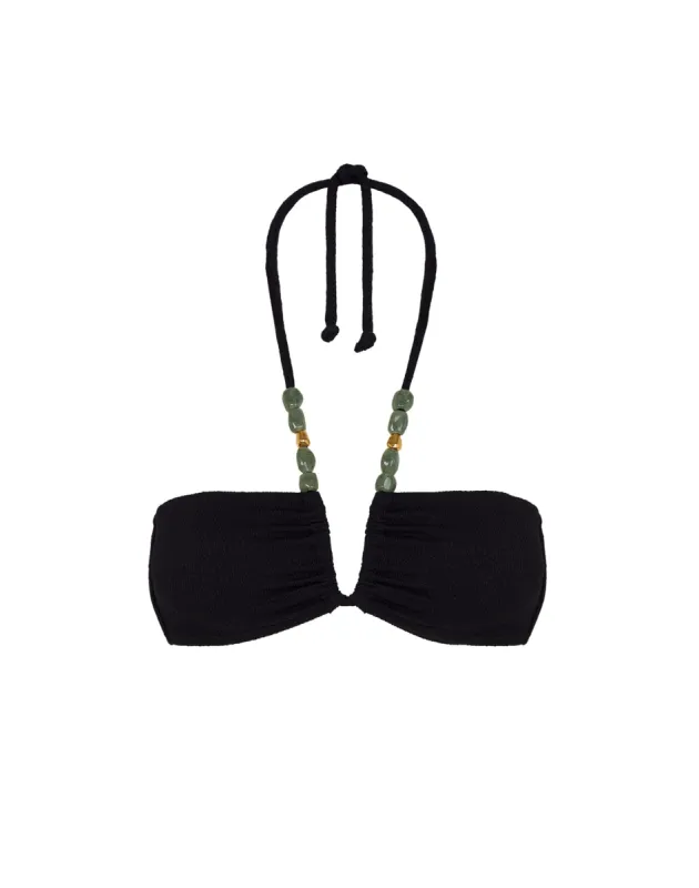 Firenze Kiana Carol Top - Black sold by Vix
