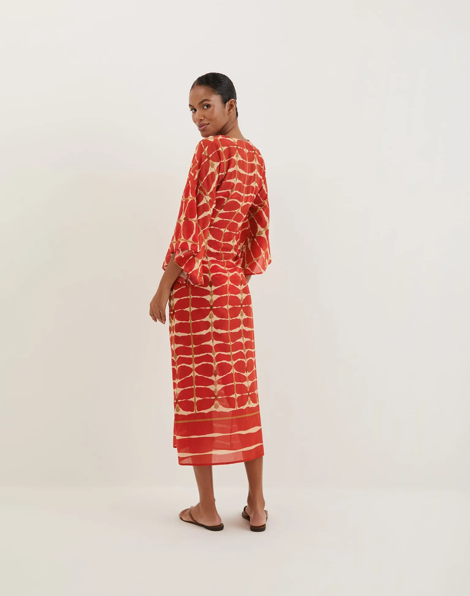 Perola Long Caftan (Final Sale) - Agni sold by Vix product image thumbnail 2