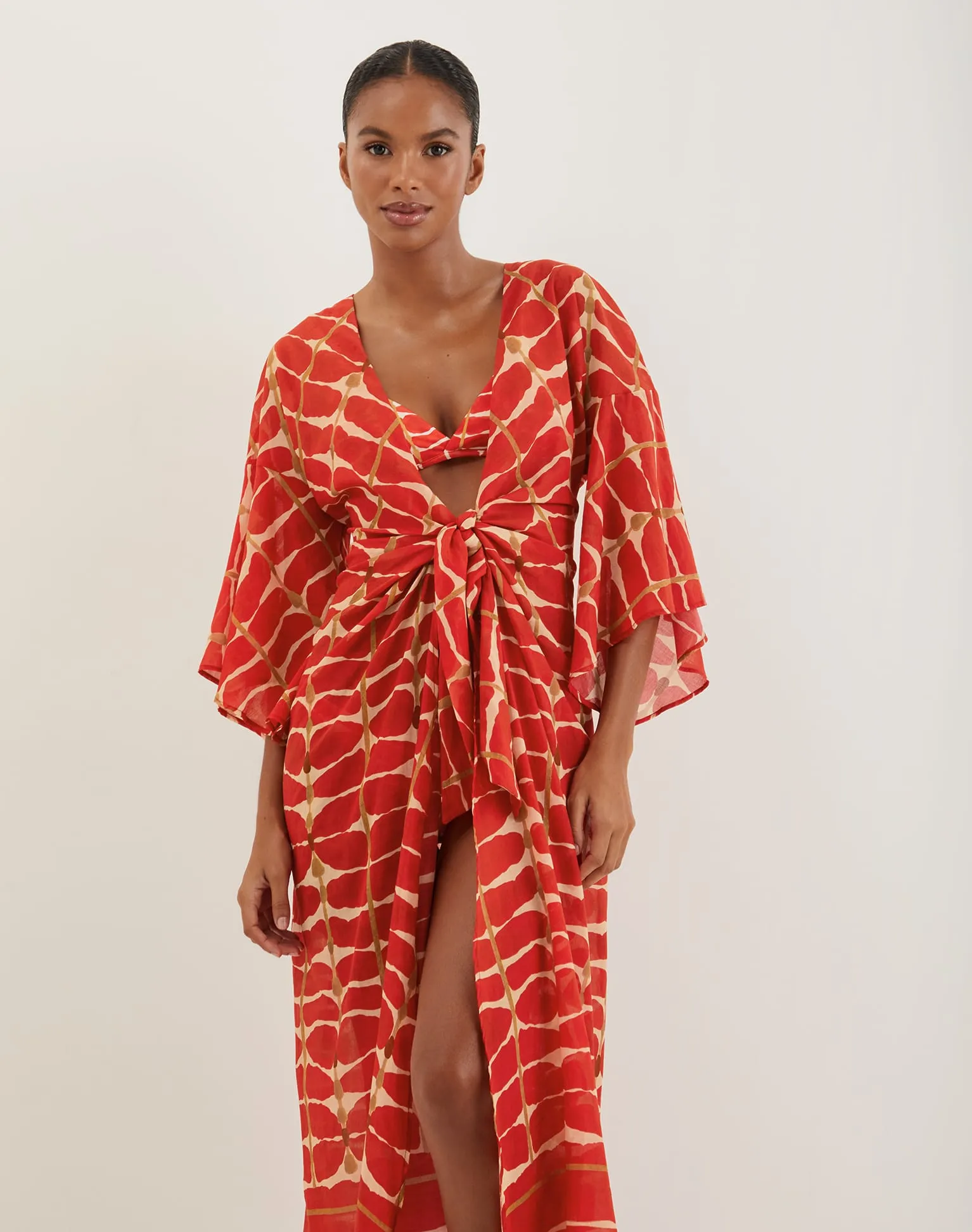 Perola Long Caftan (Final Sale) - Agni sold by Vix product image thumbnail 3