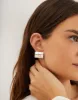 Ana Earrings - Silver sold by Vix