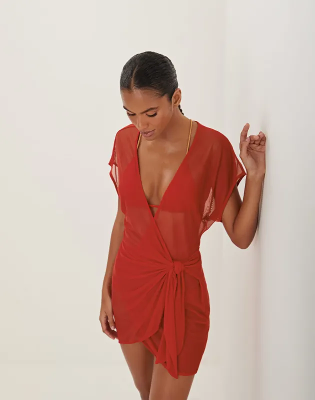 Emily Short Cover Up - Ruby sold by Vix
