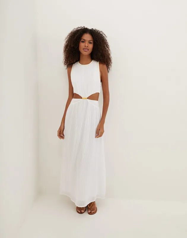 Anai Maxi Dress - Off White sold by Vix
