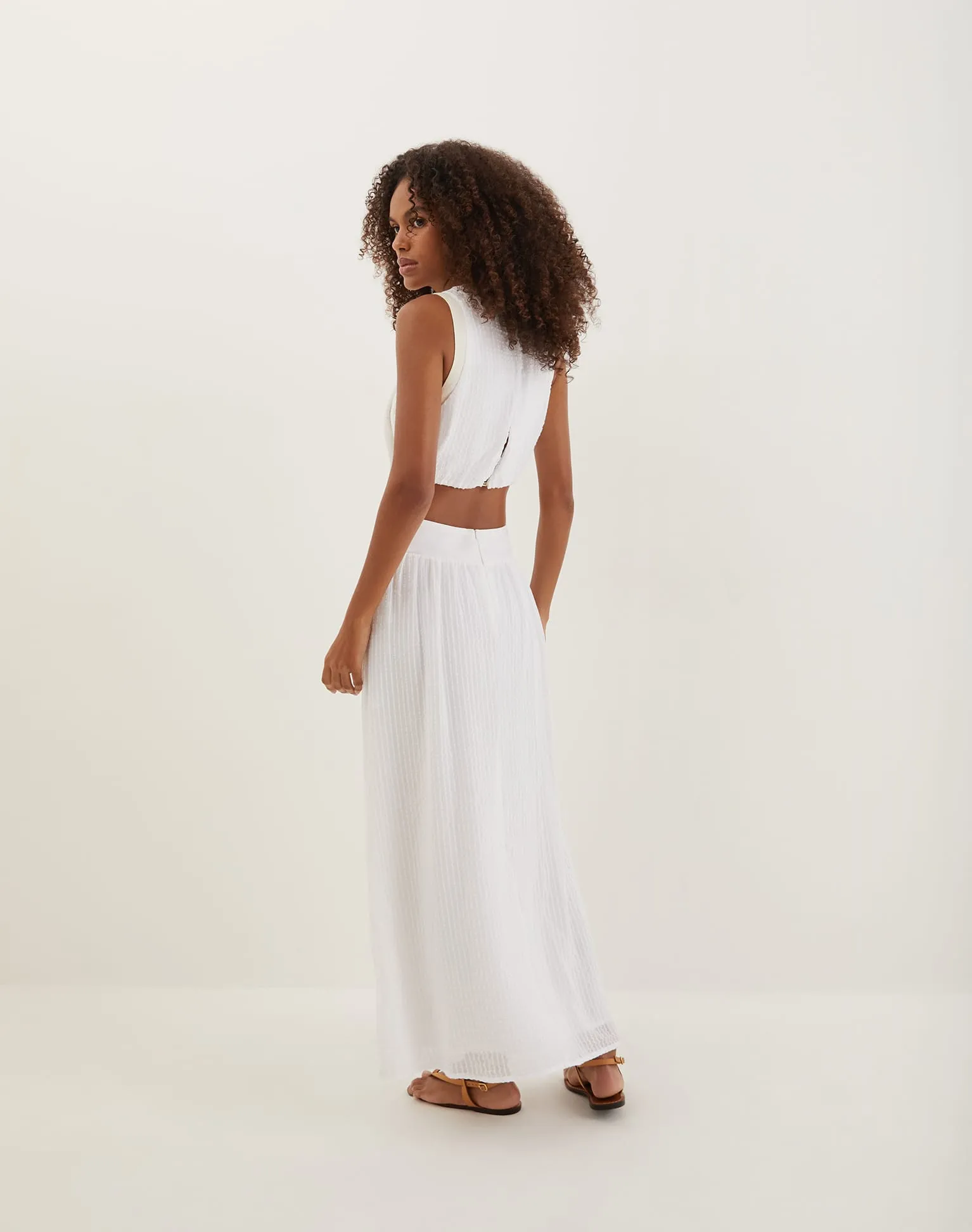 Anai Maxi Dress - Off White sold by Vix product image thumbnail 2