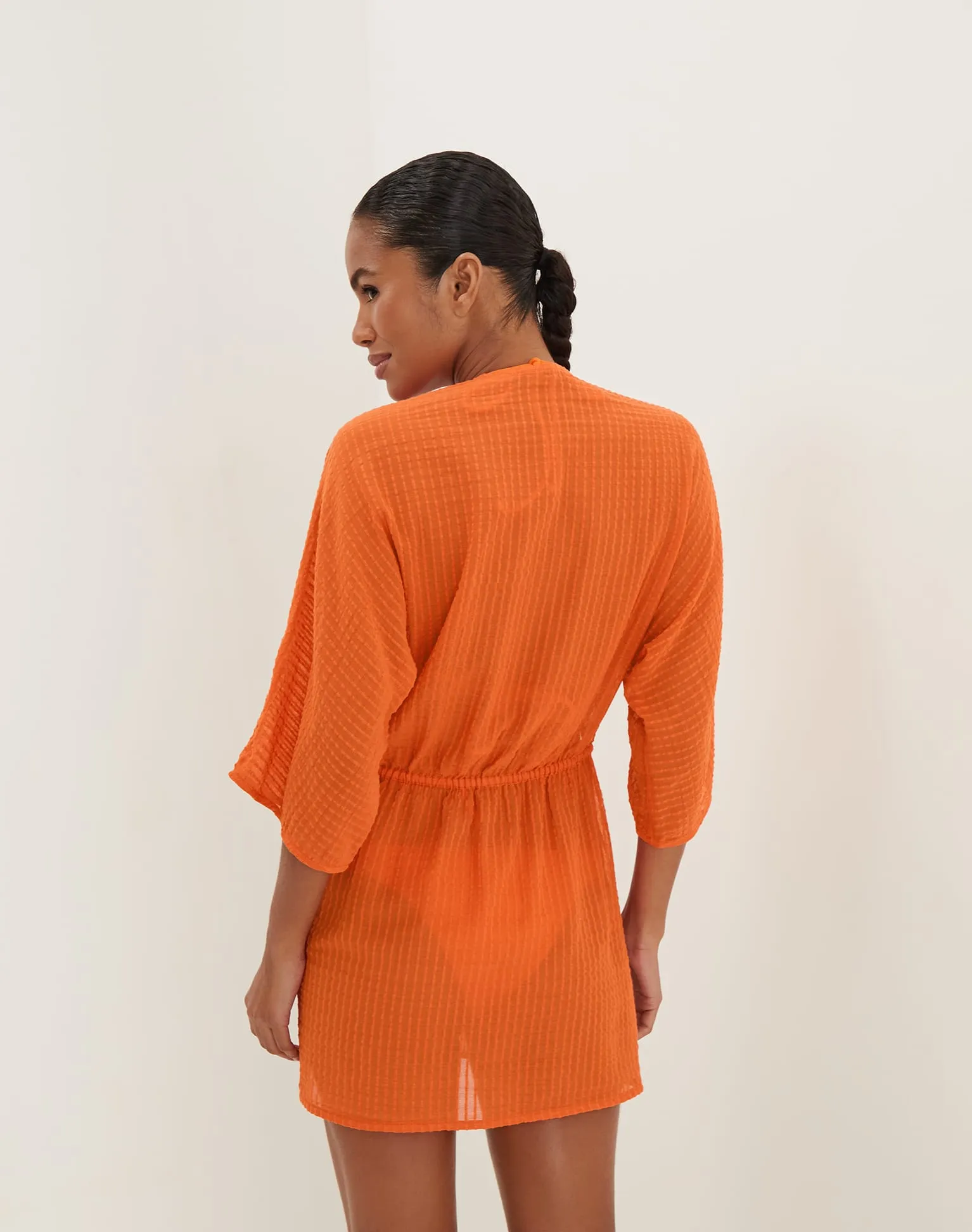 Allie Short Cover Up (Exchange Only) - Marigold sold by Vix product image thumbnail 3