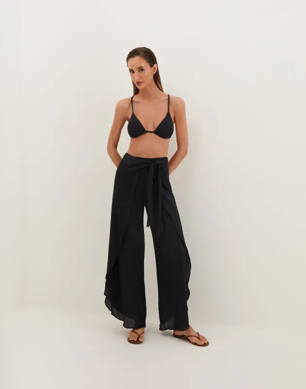 Bia Pareo Pants - Black sold by Vix