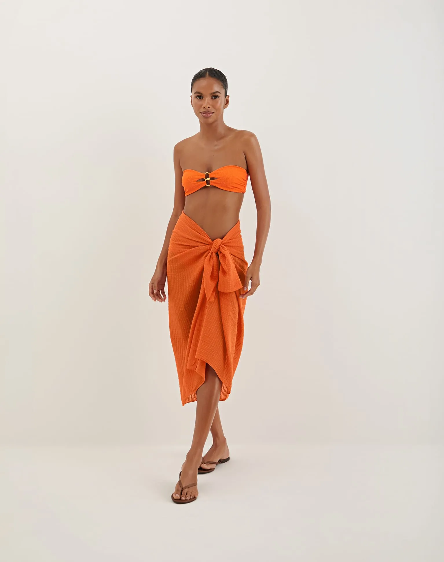 Sarong (Exchange Only) - Marigold sold by Vix